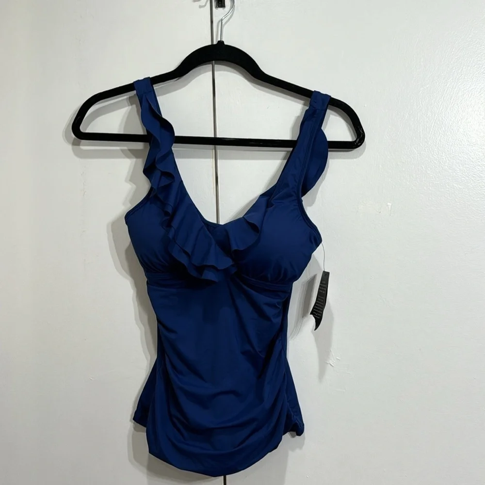 Ralph Lauren Sapphire Beach Club Tankini Size 4